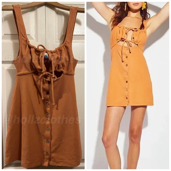 Free People NWOT Olivia Mini Dress S - Picture 3 of 12